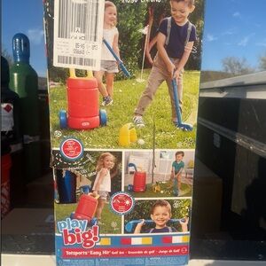 Little times golfing set: brand new in box